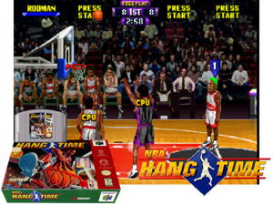 NBA Hangtime (USA) Cover